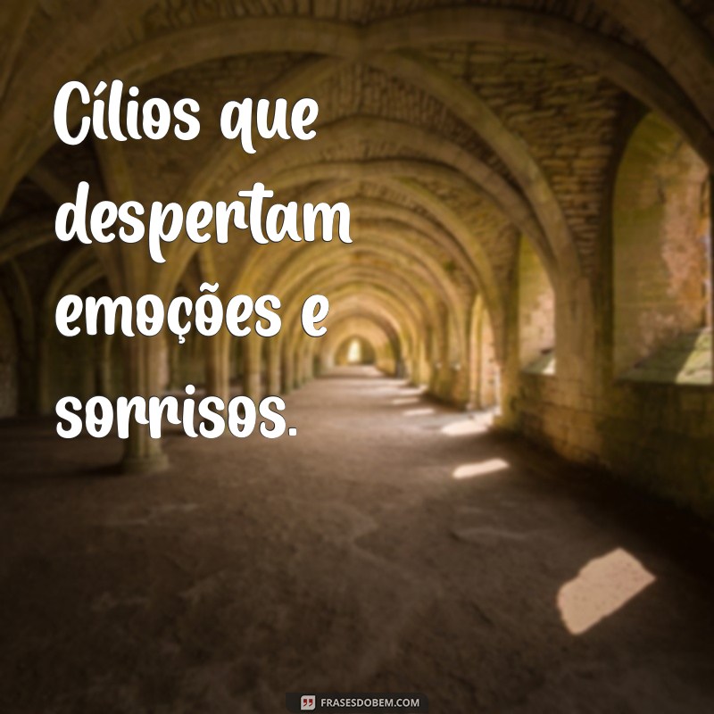 Frases Criativas para Acompanhar Suas Fotos de Cílios: Inspiração e Estilo 