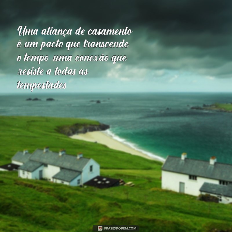 Mensagens Inspiradoras sobre Alianças de Casamento: Celebre o Amor e a União 