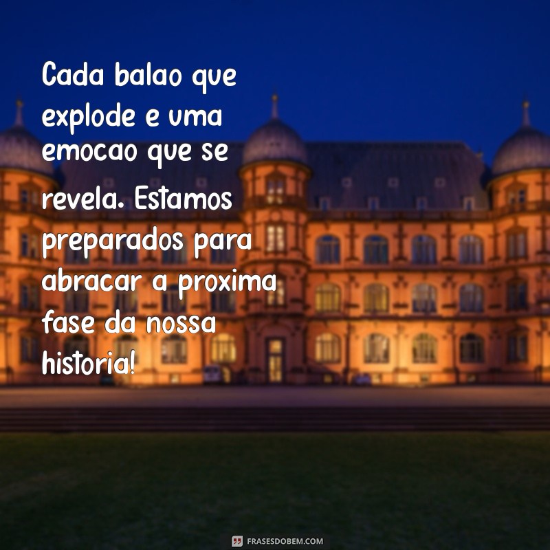 Frases Emocionantes para Chá Revelação: Surpreenda os Pais com Palavras que Tocam o Coração 