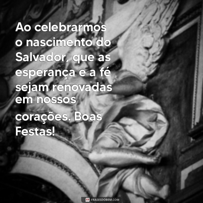 Mensagens Evangélicas Inspiradoras para um Feliz Natal 