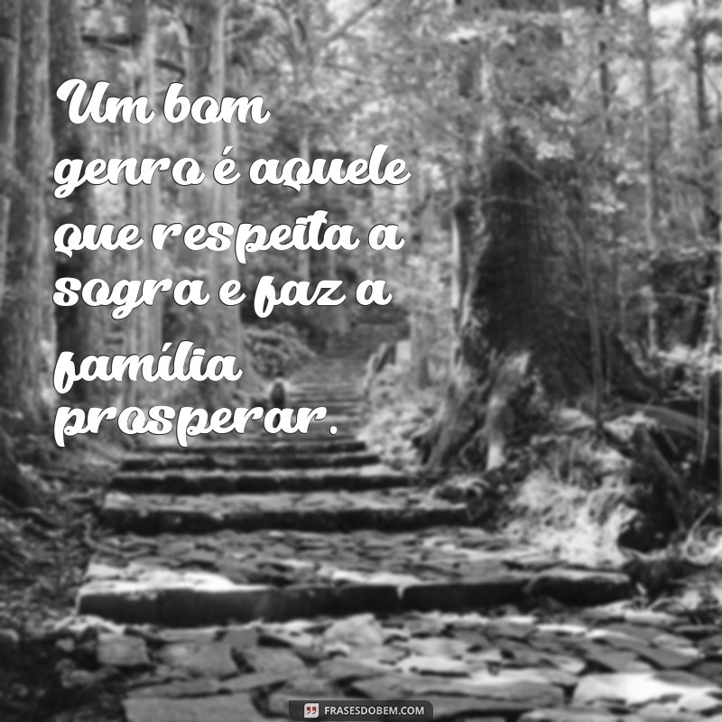 Frases Engraçadas e Carinhosas de Sogra para Genro: Surpreenda com Humor! 