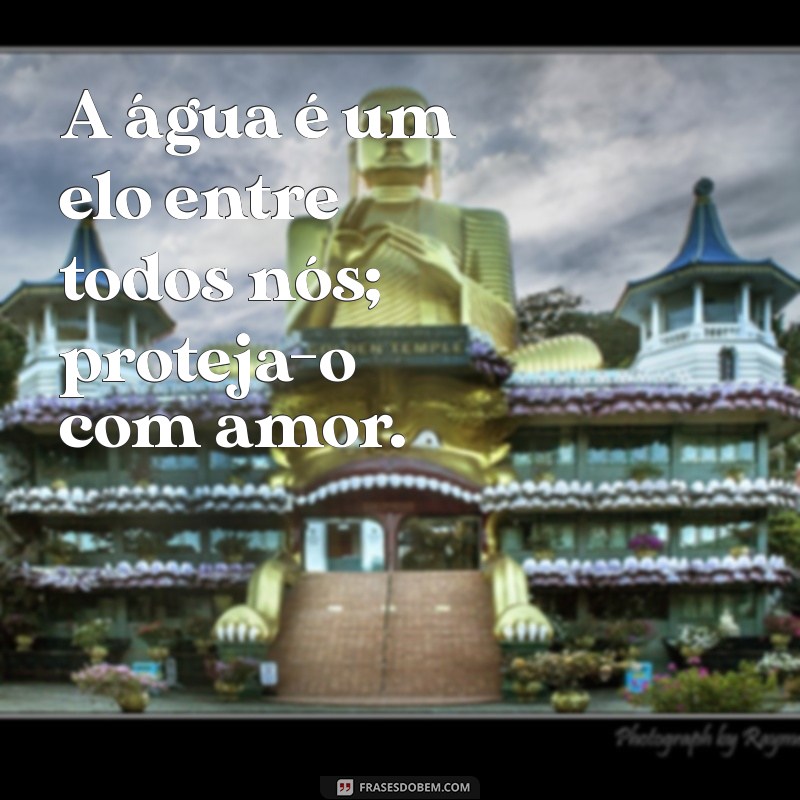 Frases Inspiradoras para Celebrar o Dia Mundial da Água 