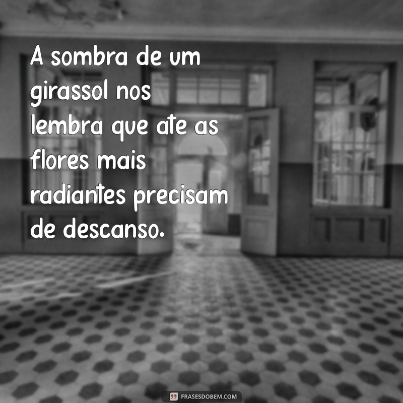 Frases Inspiradoras sobre Girassóis: Beleza e Simbolismo em Palavras 