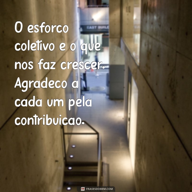 Mensagens Inspiradoras de Agradecimento para sua Equipe de Trabalho 