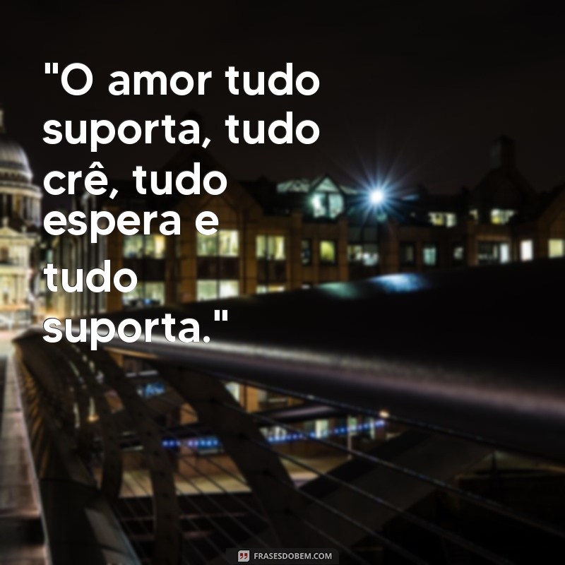 frases versículo de amor casal 