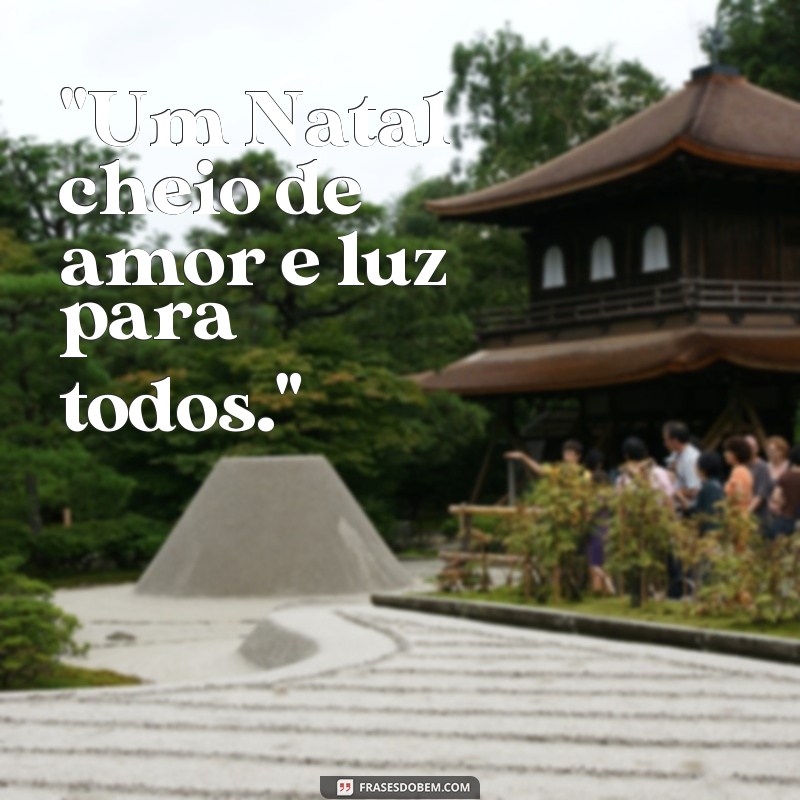 frases fotos natalinas 