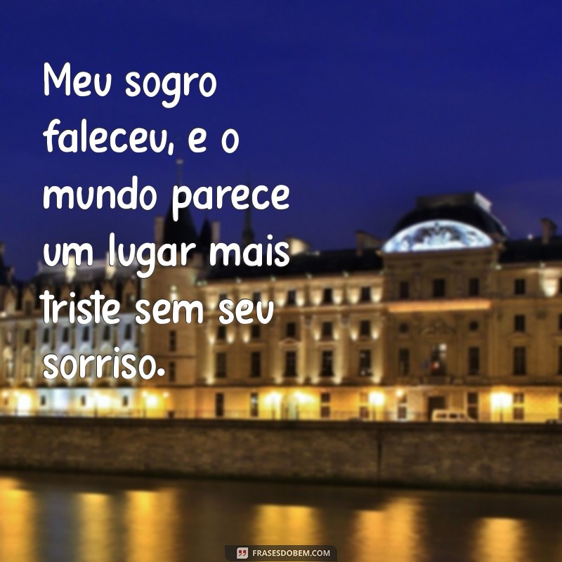 Como Lidar com a Perda do Sogro: Dicas para Superar o Luto 