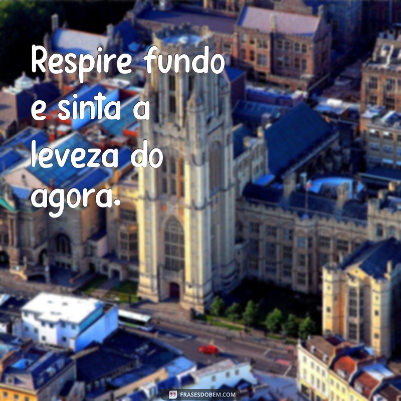 Frases Inspiradoras de Sossego e Paz para Acalmar a Mente 