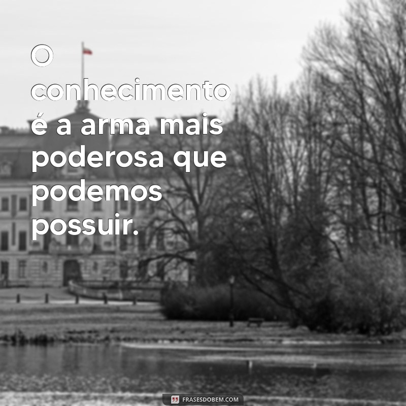 Frases Inspiradoras sobre Conhecimento: Amplie sua Sabedoria 