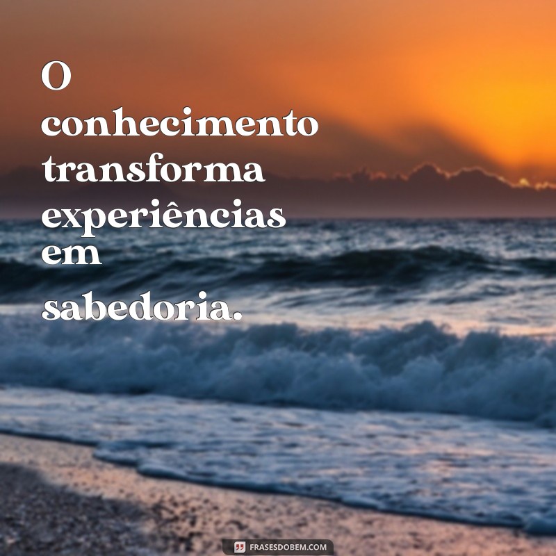 Frases Inspiradoras sobre Conhecimento: Amplie sua Sabedoria 