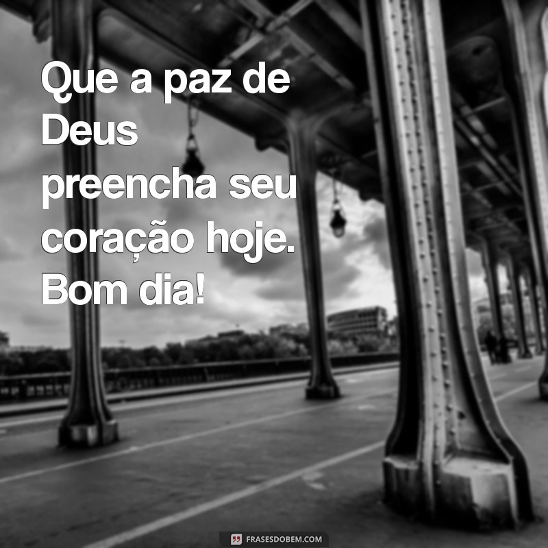 Comece Seu Dia com Inspiração: Deus é Maravilhoso - Mensagens de Bom Dia 