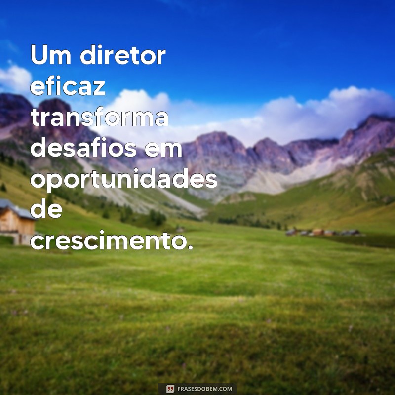 Frases Inspiradoras para Diretores: Liderança e Motivação em Palavras 