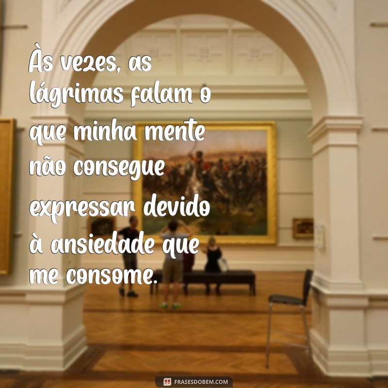 Como Lidar com a Ansiedade e a Vontade de Chorar: Dicas e Estratégias Eficazes 