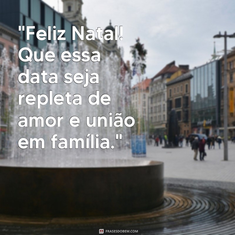 frases dizeres de natal 