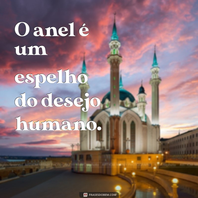 As Melhores Frases do Anel de Sauron: Poder e Sabedoria na Terra-média 