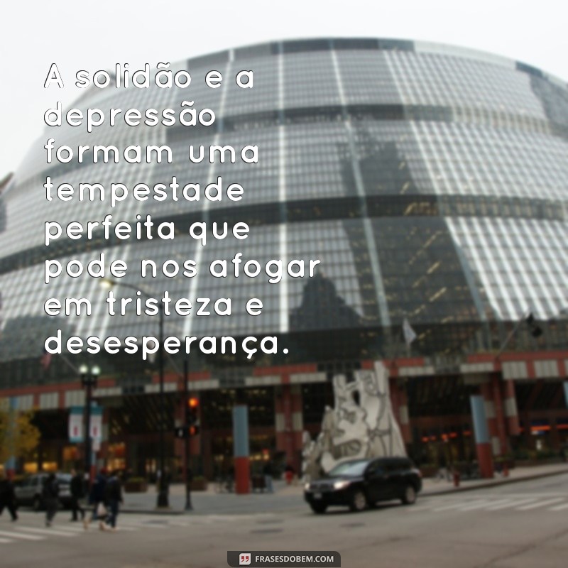 Encontre conforto nas melhores frases sobre solidão e depressão 