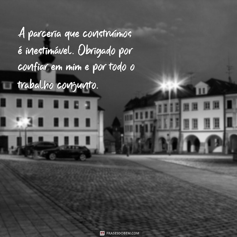 Como Escrever uma Mensagem de Agradecimento pela Parceria de Trabalho: Dicas e Exemplos 