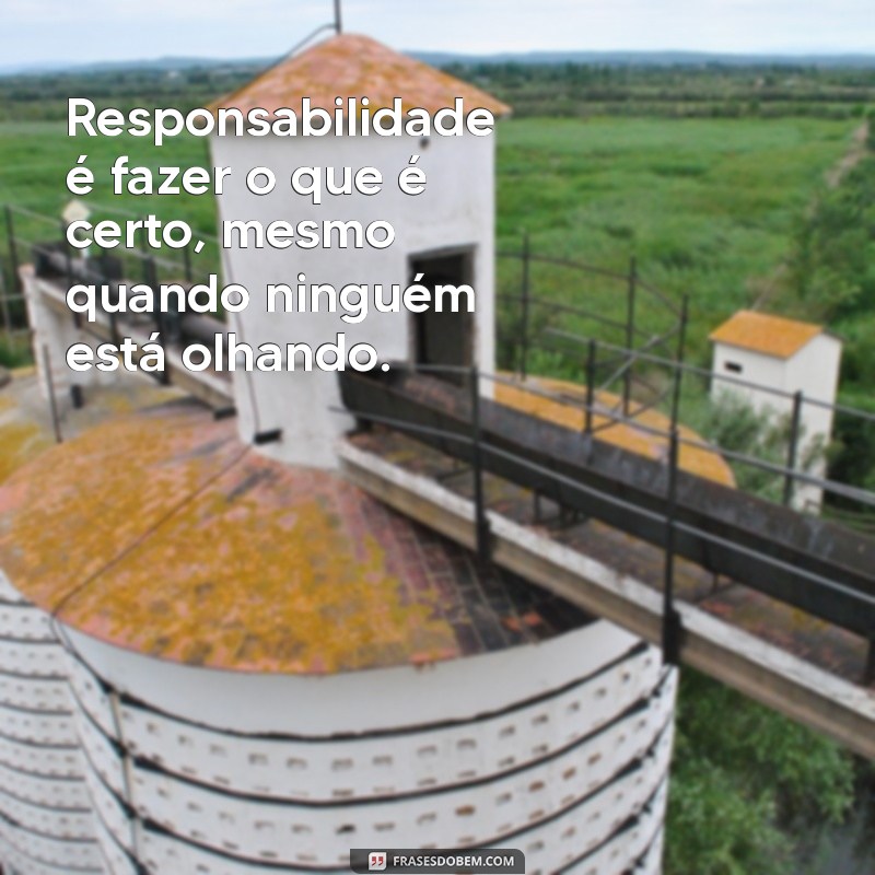 Frases Inspiradoras sobre Compromisso e Responsabilidade para Transformar sua Vida 