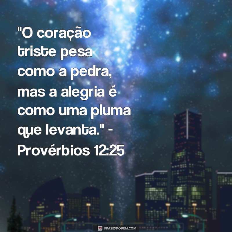 frases versículo sobre tristeza 