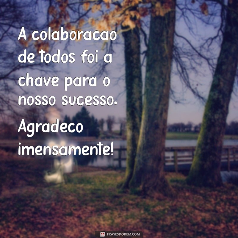 Como Escrever uma Mensagem de Agradecimento Eficaz pela Colaboração no Trabalho 