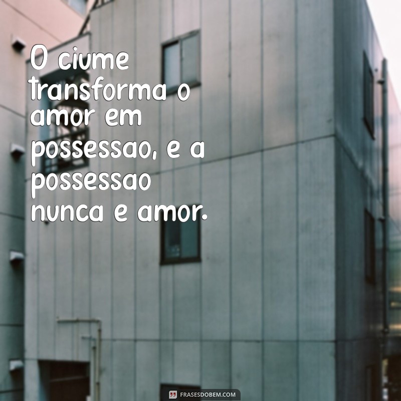 Frases de Ciúme: Reflexões e Mensagens para Entender Esse Sentimento 