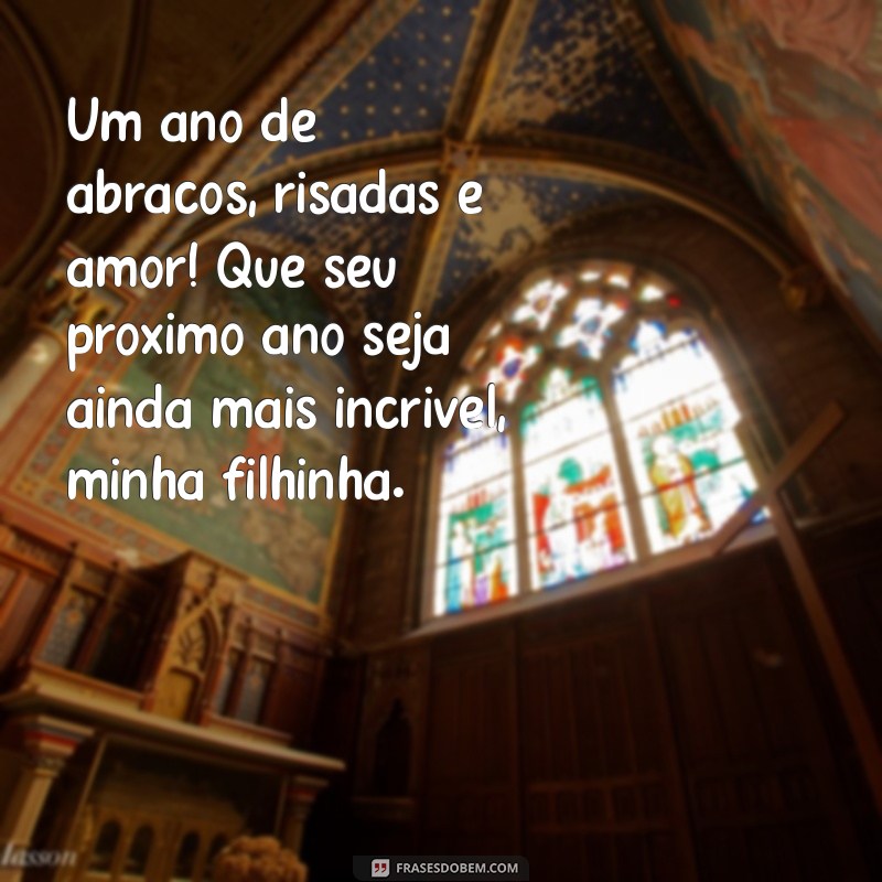 Mensagens Emocionantes de Aniversário para Celebrar o 1º Ano da Sua Filha 