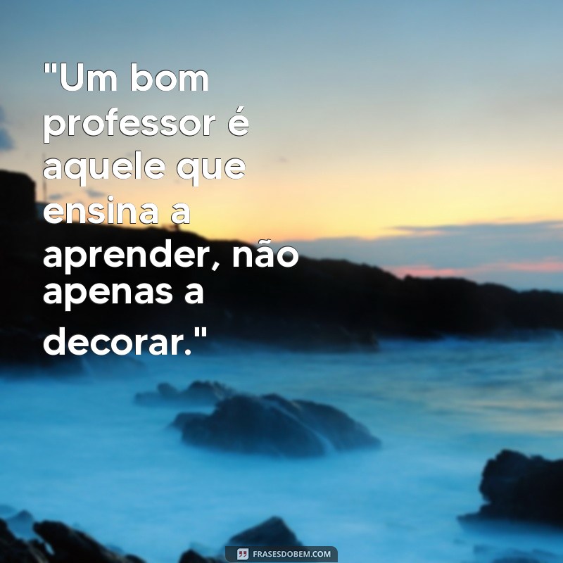 frases para professores 