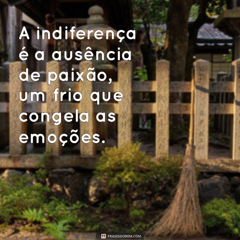 Frases Impactantes sobre Indiferença: Reflexões para a Alma 