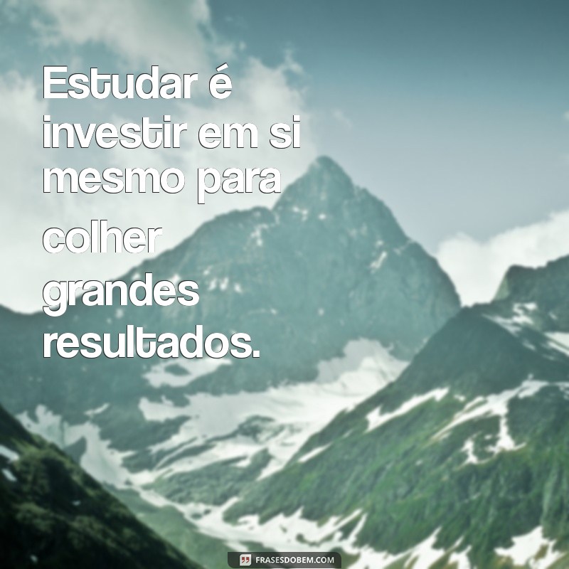 Frases Inspiradoras para Potencializar Seus Estudos e Aumentar a Produtividade 