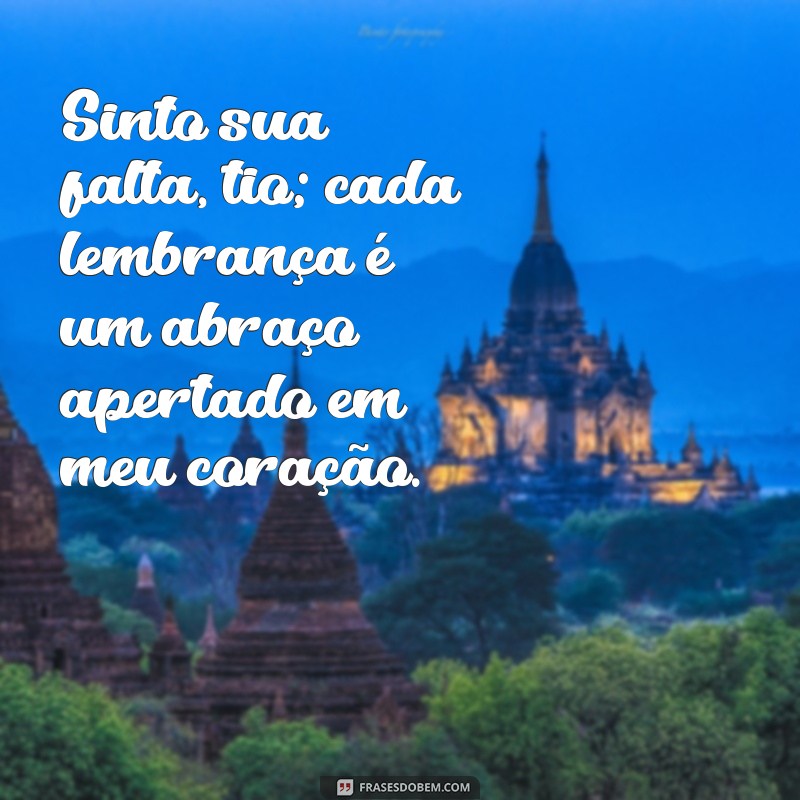 Como Lidar com o Luto pela Perda de um Tio Querido: Reflexões e Conforto 