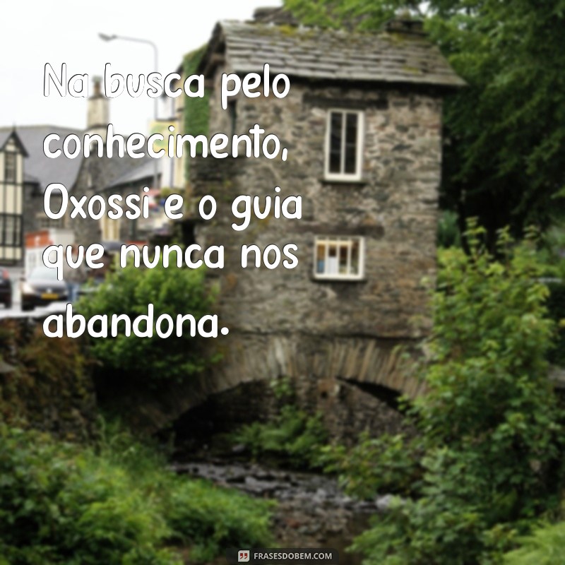 Frases Inspiradoras de Oxóssi: Sabedoria do Candomblé para o Dia a Dia 