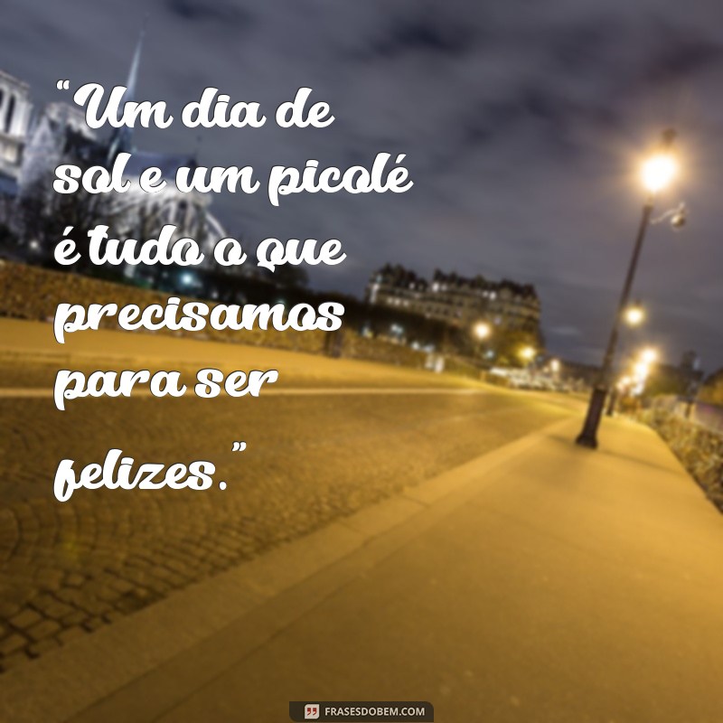 28 Frases Divertidas sobre Picolé para Refrescar seu Dia 