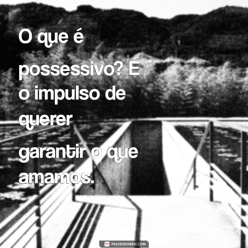 Entenda o Que é Possessivo: Definição e Exemplos Práticos 