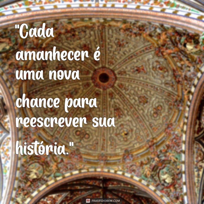 frases recomeço de vida 