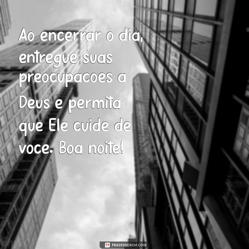 Mensagens de Boa Noite Gospel para Compartilhar no WhatsApp 