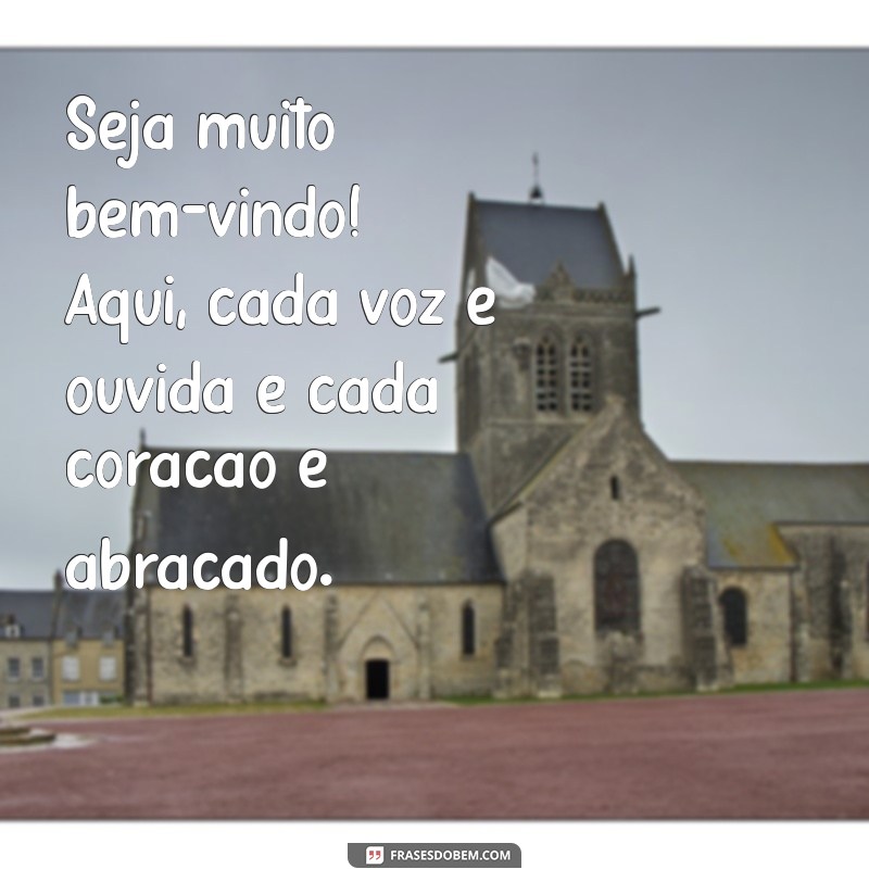 Mensagem de Boas-Vindas para Células: Inspire e Motive Seu Grupo!