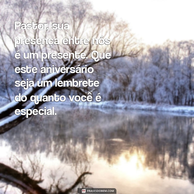 Mensagens Inspiradoras para Aniversário de Pastor: Celebre com Fé e Gratidão 