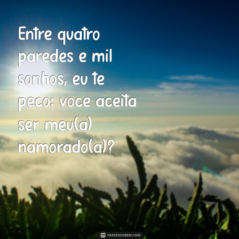 Como Fazer um Pedido de Namoro Inesquecível no Quarto: Dicas e Ideias Românticas 