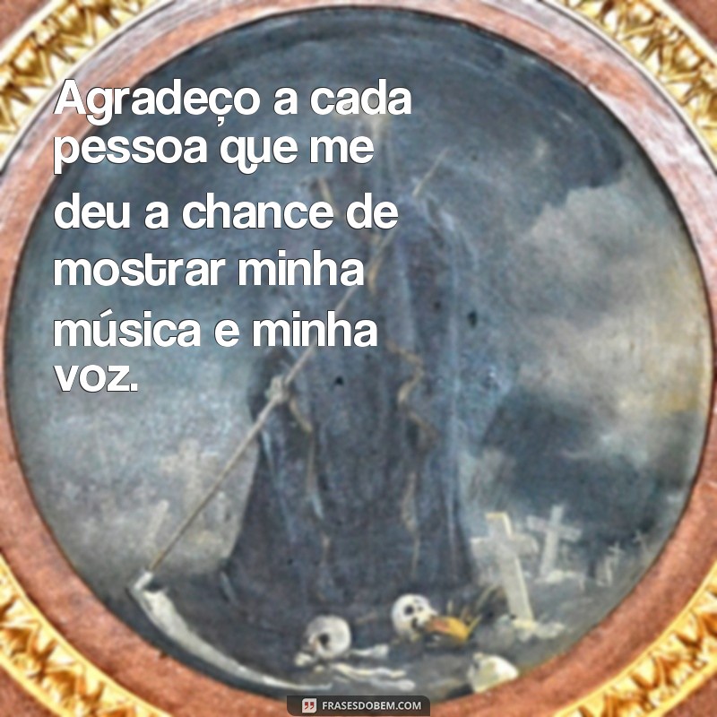 Encante-se com as melhores frases de agradecimento em músicas 