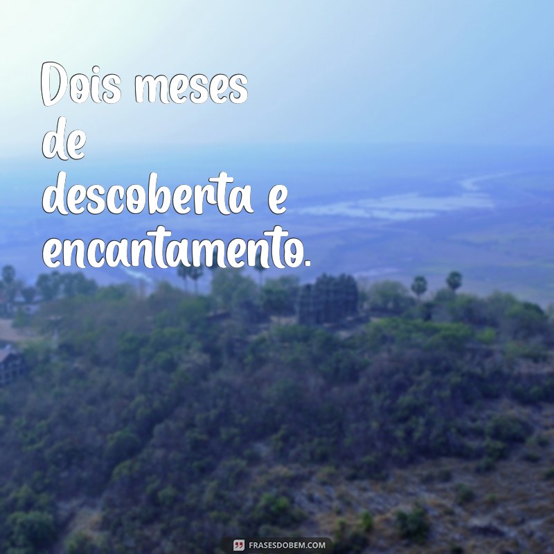 Celebrando 2 Meses de Vida: Mensagens e Frases Inspiradoras para Comemorar 