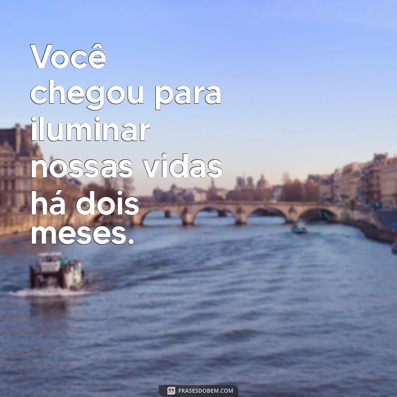 Celebrando 2 Meses de Vida: Mensagens e Frases Inspiradoras para Comemorar 