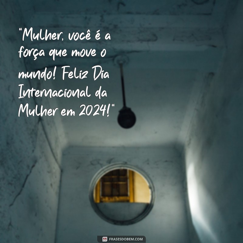 frases dia internacional da mulh 2024 