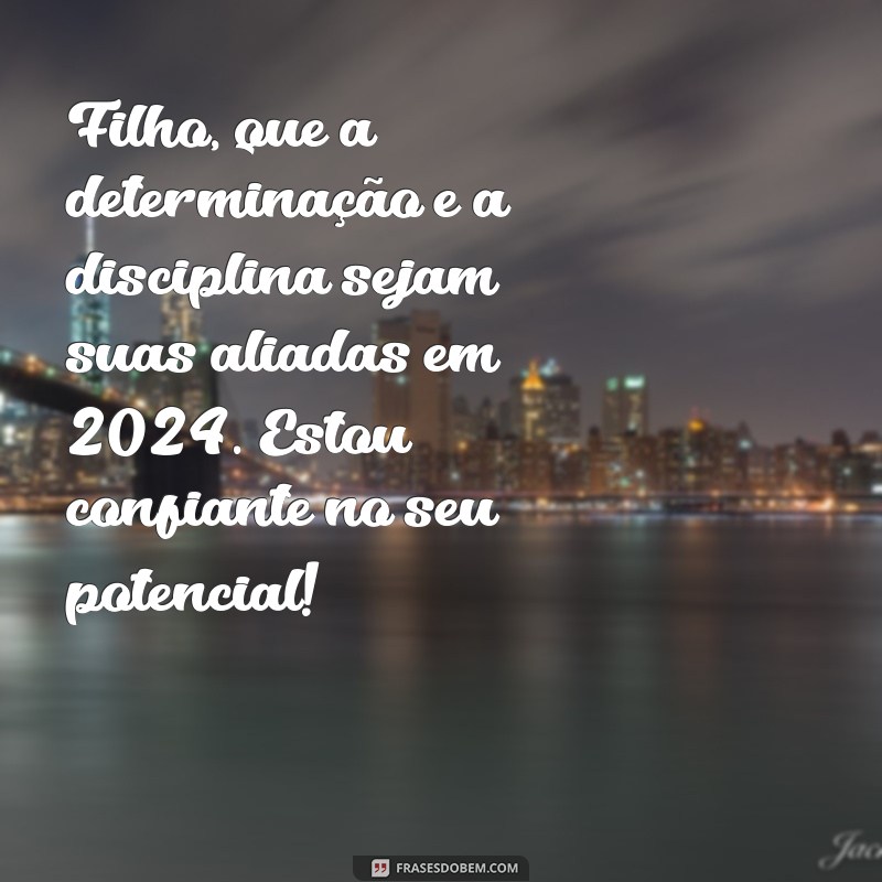 Mensagens Emocionantes de Feliz Ano Novo para o Seu Filho 