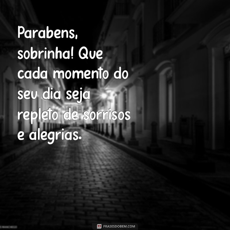 Mensagens Emocionantes de Feliz Aniversário para Sobrinha: Tios que Encantam 