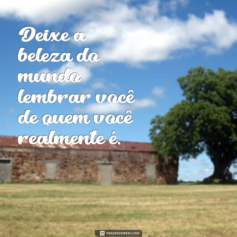 Descubra Frases Inspiradoras sobre Beleza Natural para Valorizar sua Essência 