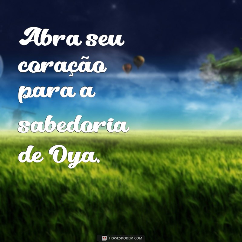 Descubra as Melhores Frases de Oya para Inspirar sua Vida 