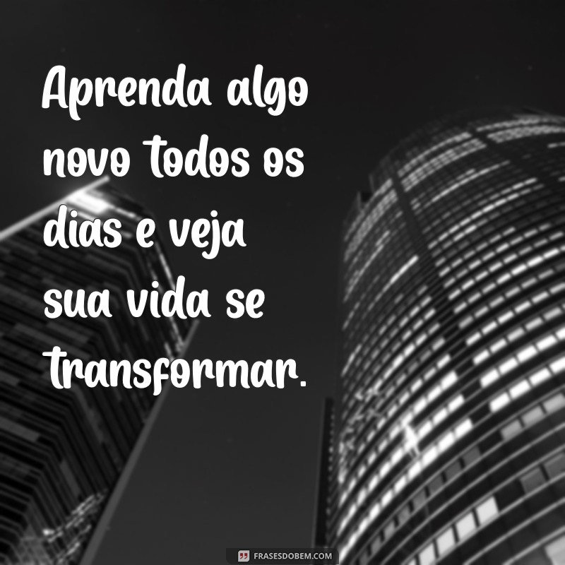 Frases Inspiradoras para Promover a Melhoria Contínua na Sua Vida 