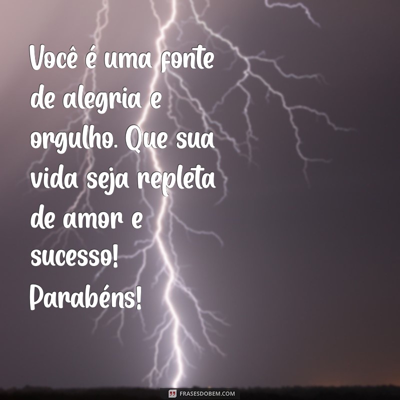 Mensagens Emocionantes de Parabéns para Sua Filha Primogênita 