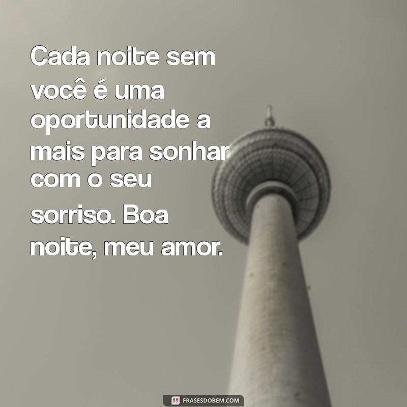 Mensagens Românticas de Boa Noite para o Amor à Distância 