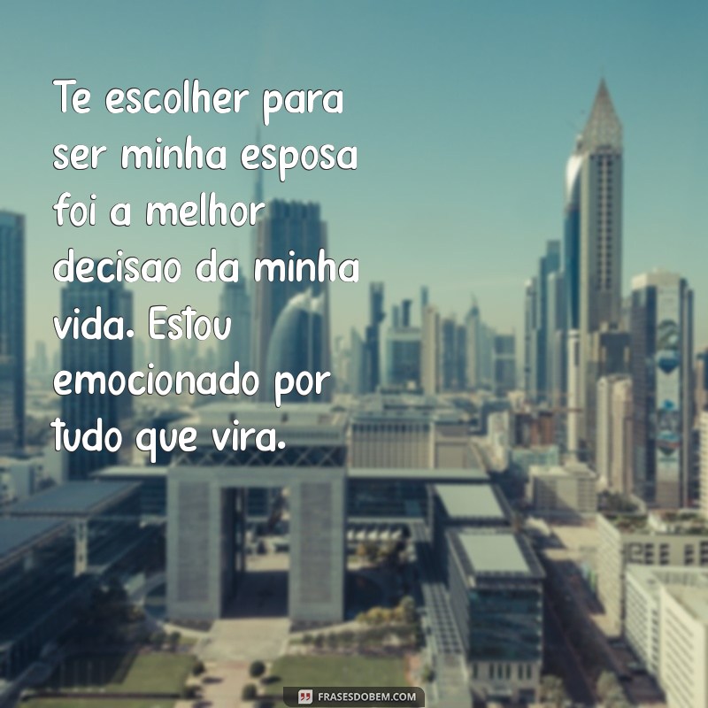 Mensagem Emocionante do Noivo para a Noiva no Dia do Casamento: Inspirações para um Momento Inesquecível 